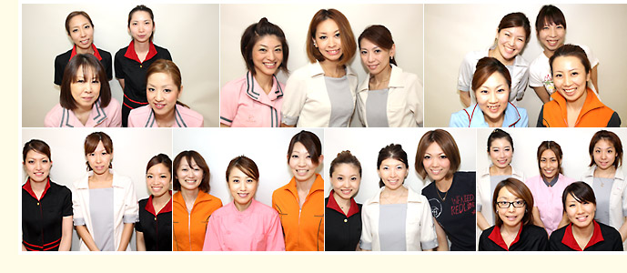 エステティシャン集合写真