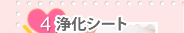 (4)浄化シート