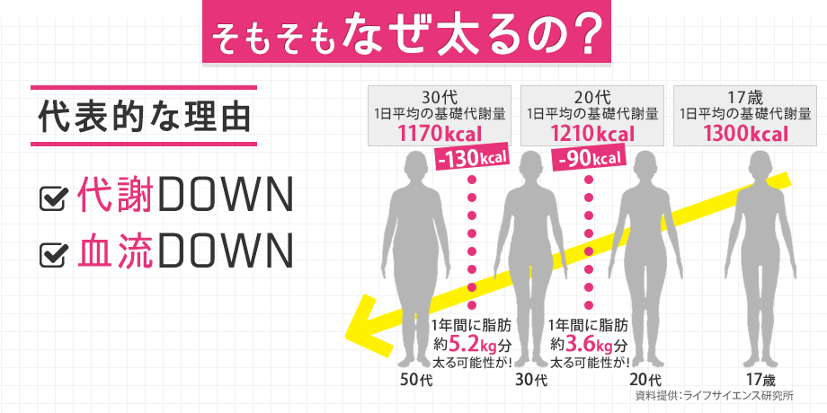 そもそもなぜ太るの?