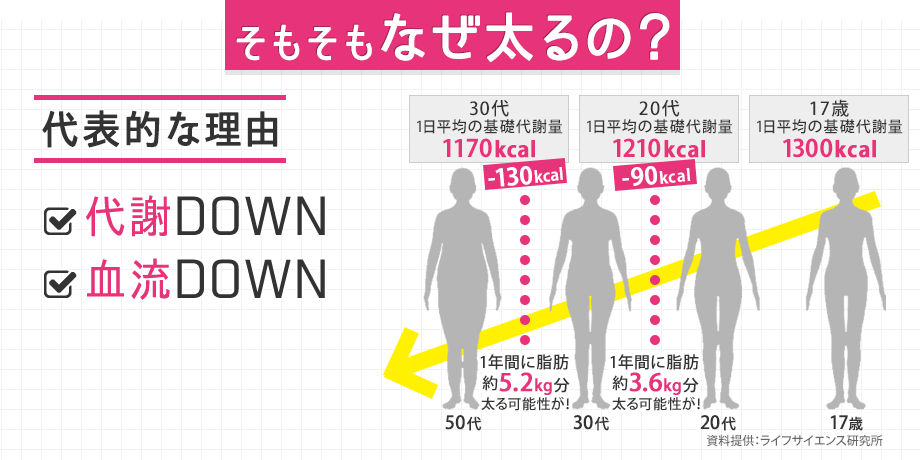 そもそもなぜ太るの？